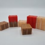 1/50 Scale Stacked UK Pallets