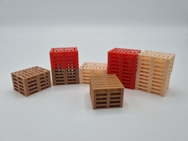 1/50 Scale Stacked UK Pallets