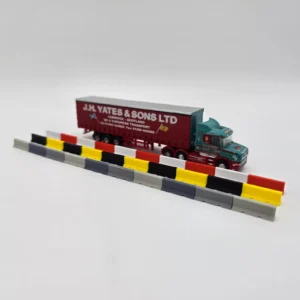 N Gauge Jersey Barriers