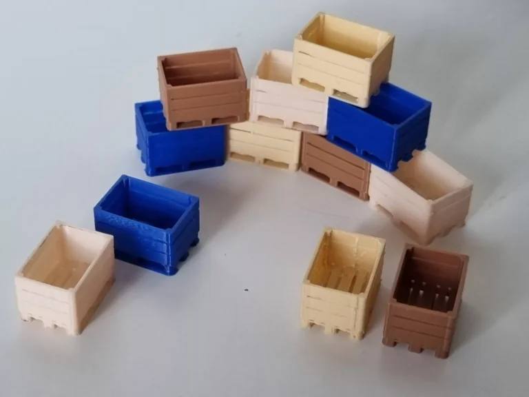 HO Gauge Open Crates