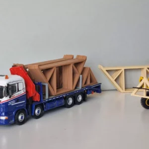 OO Gauge Diecast Rigid Roof Truss Load