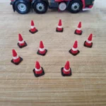 Traffic Cones "Unpainted" 1/50 Scale