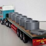 1/50 Scale Drainage Rings Truck Load