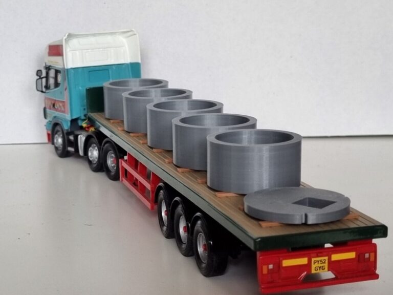 1/50 Scale Drainage Rings Truck Load