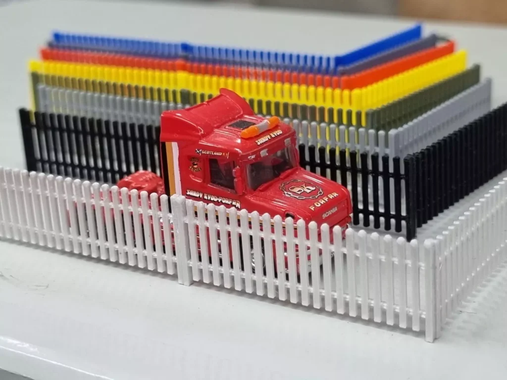 N Gauge Security Fencing “Various Colours” “Short” 1/148 Scale