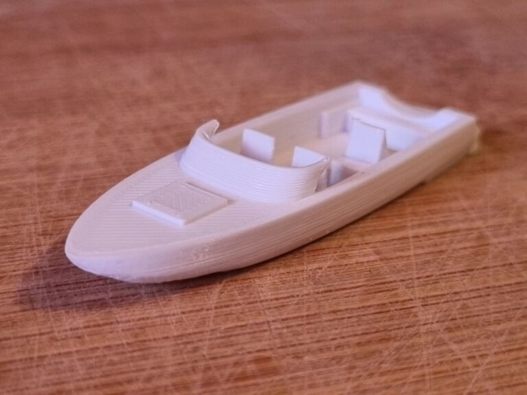 1/76 Scale Speed Boat