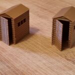 1/76 Scale Garden Sheds