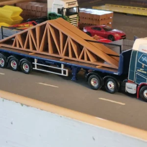 Diecast Roof Trusses Flatbed Load