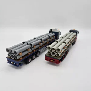 OO Gauge Precast Pipes Truck Load