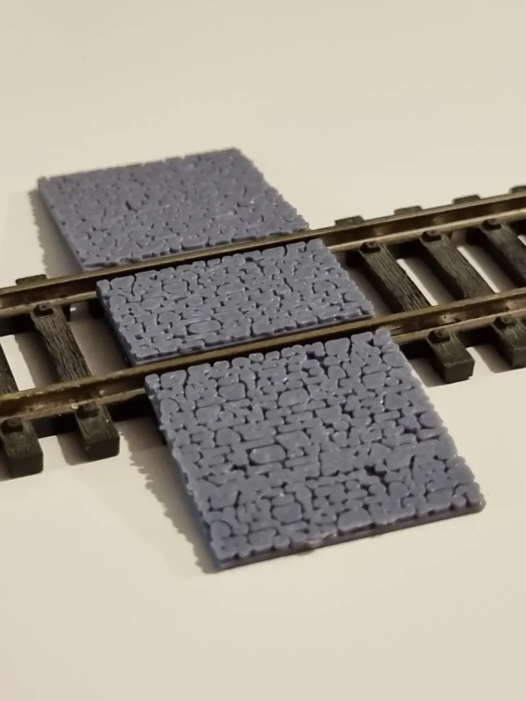 OO Gauge Cobblestone Effect Foot Crossings