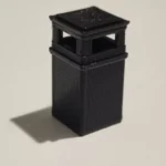 1/50 Scale Litter Bins