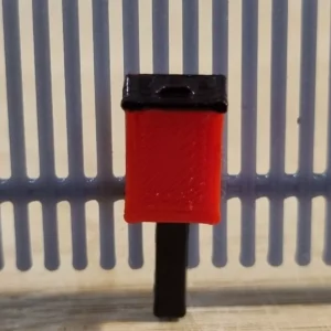 Dog Poo Bins Unpainted 1/50 Scale