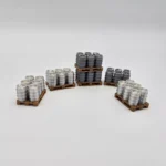 Beer Kegs on Pallets 1/50 Scale