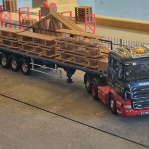Diecast Flatbed Roofing Load