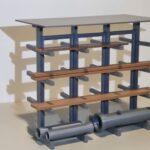 1/50 Scale Cantilever Pipe / Wood Racking