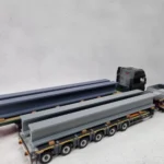 RSJ Girder Flatbed/Nooteboom Truck Load 1/50 Scale