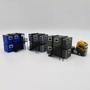 N Gauge Stackable Portable Cabins