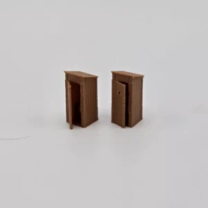 N Gauge Privy's/Outside Toilet