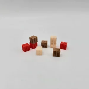 N Gauge UK Stacked Pallets