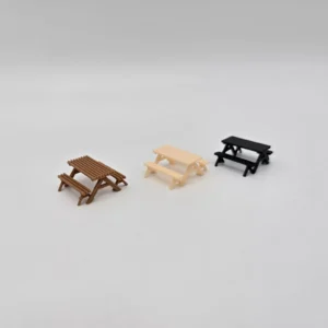 HO Gauge Picnic Benches/Pub Tables