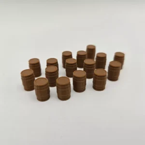 HO Gauge Whiskey Barrels