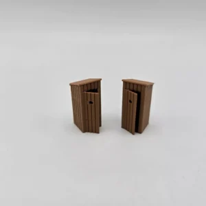 HO Gauge Privy's/Outside Toilet