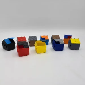 OO Gauge Front End Loader 8 Yard Bins