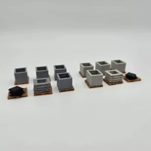 OO Gauge Rectangle Precast Concrete Drain Chambers