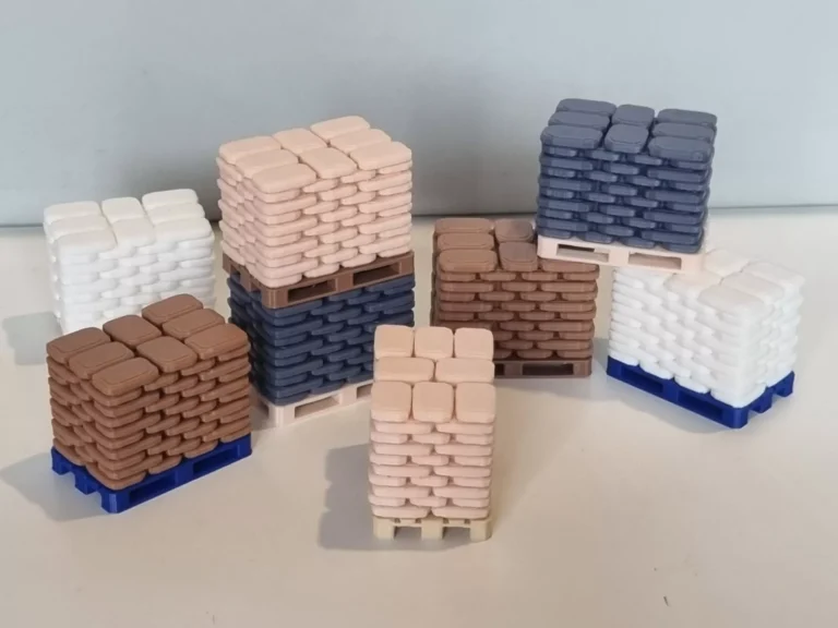 Pallets of Sacks 1/32 Scale