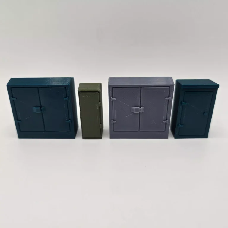 GRP Cabinets "Electric/Gas/Telecom Enclosures" 1/32 Scale