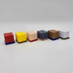 O Gauge Pallets of Cement/Sacks 1/43.5 Scale