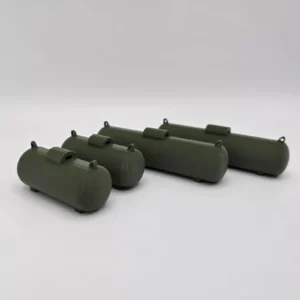 O Gauge Industrial/Garden Propane Tanks 1/43.5 Scale