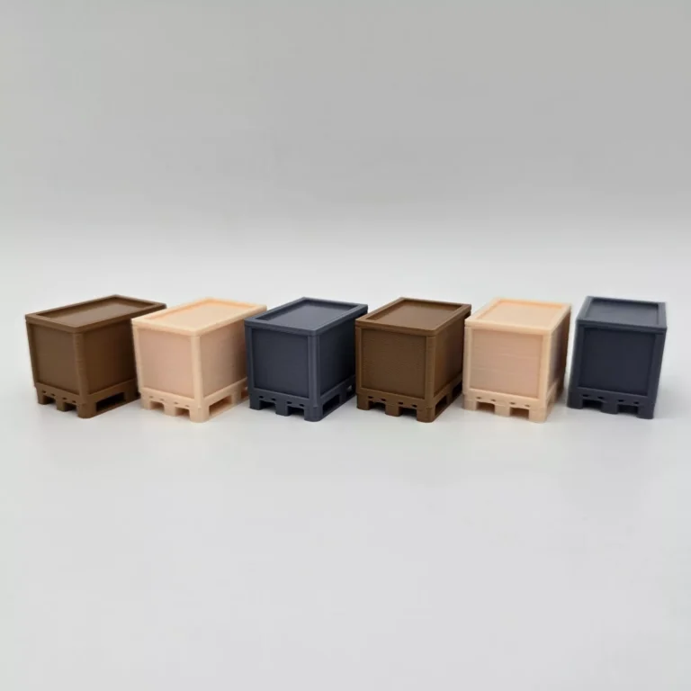 O Gauge Large Crates 1/43.5 Scale