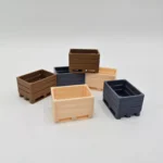 O Gauge Open Crates 1/43.5 Scale