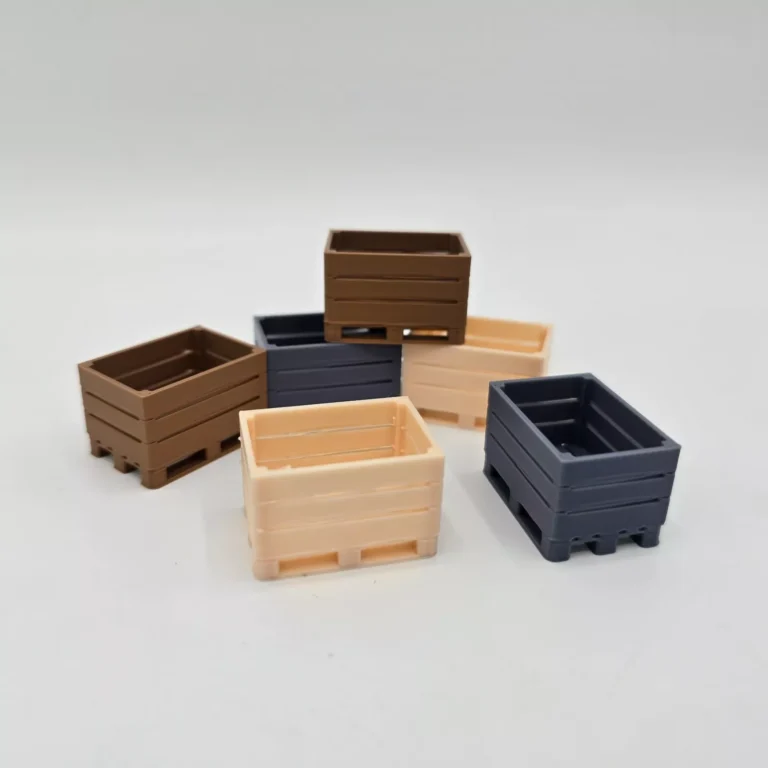 O Gauge Open Crates 1/43.5 Scale