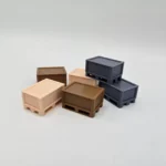 O Gauge Short Crates 1/43.5 Scale