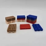 O Gauge Euro Pallets 1/43.5 Scale