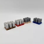 O Gauge Beer Kegs on Pallets 1/43.5 Scale