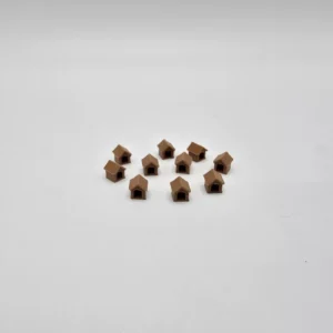 N Gauge Dog Houses 1/148 Scale