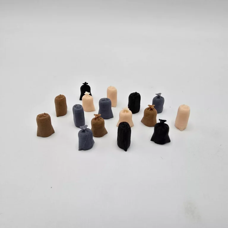 OO Gauge Coal Sacks/Bags 1/76 Scale