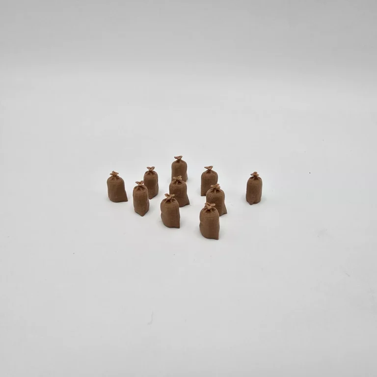 OO Gauge Coal Sacks/Bags 1/76 Scale