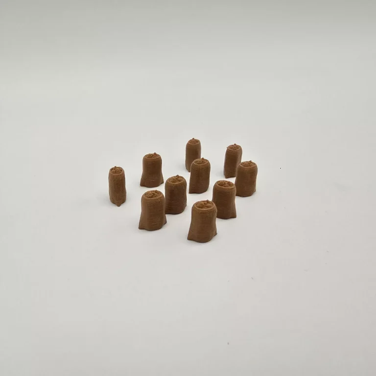 OO Gauge Coal Sacks/Bags 1/76 Scale