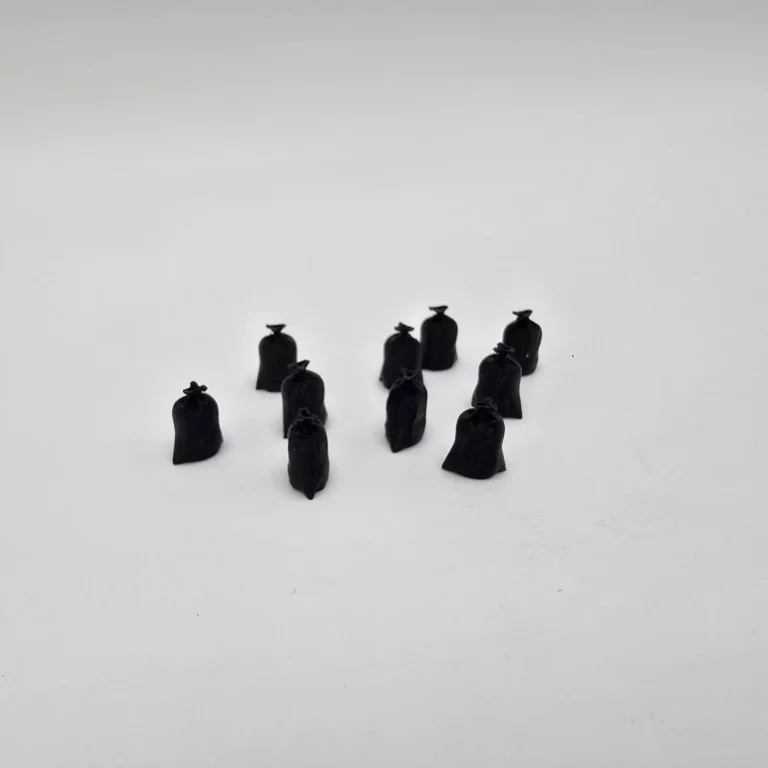 OO Gauge Coal Sacks/Bags 1/76 Scale