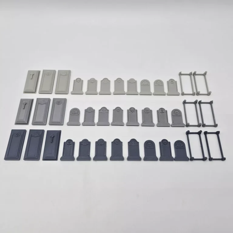 Gravestones Scale 1/50