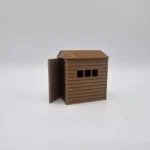 6x4 Garden Shed 1/32 Scale