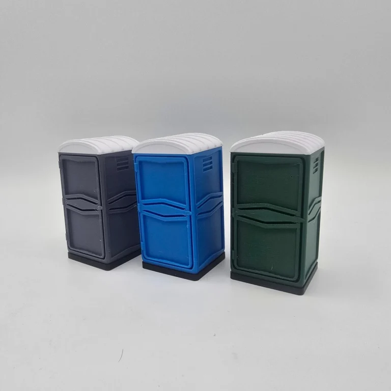 Portable toilets "Chemical toilet" 1/32 Scale