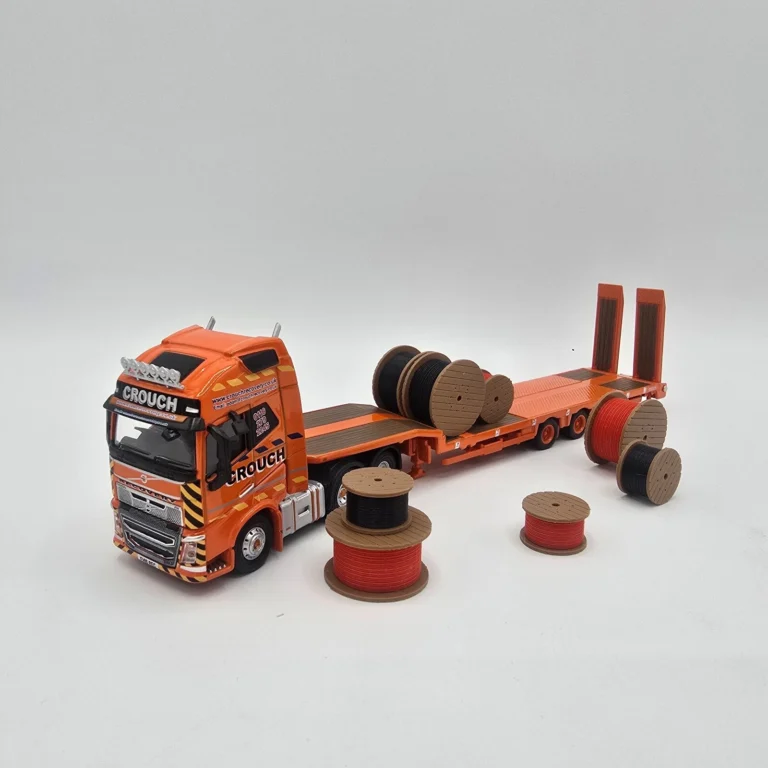 OO Gauge 4-6 Feet Cable Drums Wooden Reel 1/76 Scale