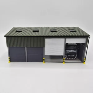 OO Gauge Agricultural Building/Truck Workshop "Build Kit" Diorama 1/76 Scale