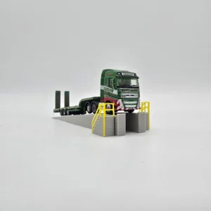 N Gauge 55 Foot Inspection/Wash Ramp 1/148 Scale