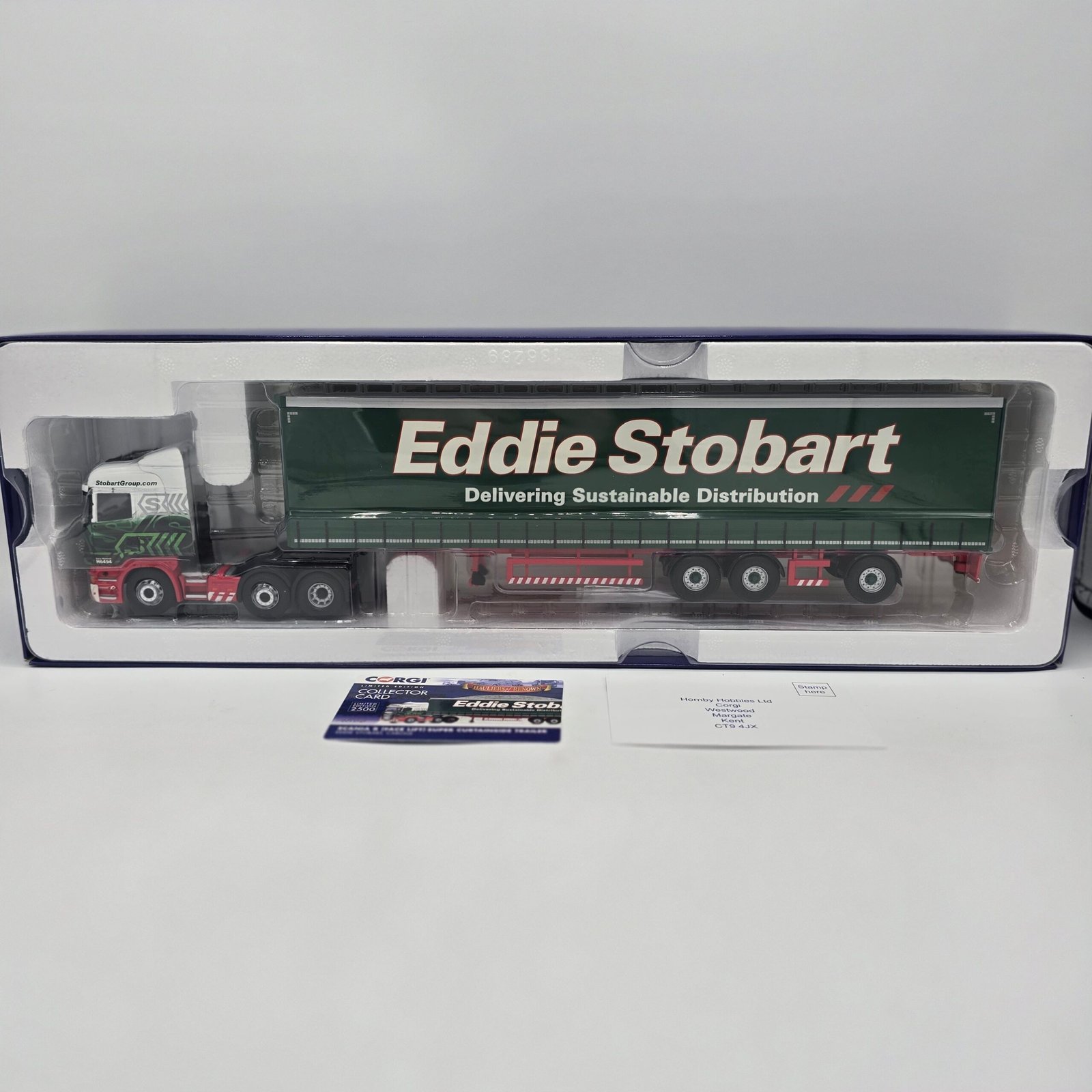 CORGI CC13747 Scania R SUPER CURTAINSIDE EDDIE STOBART LTD